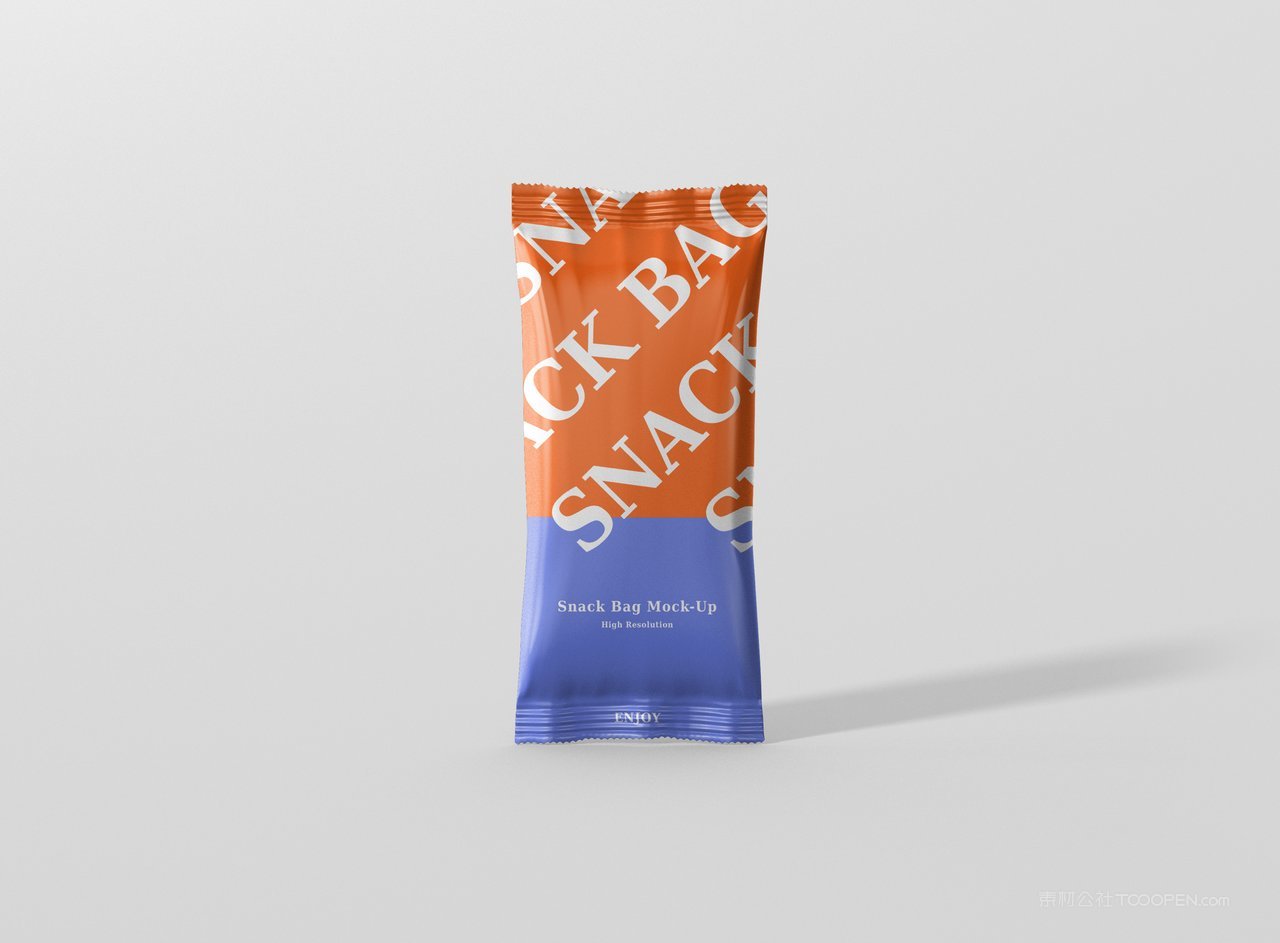 食品塑料包装样机素材