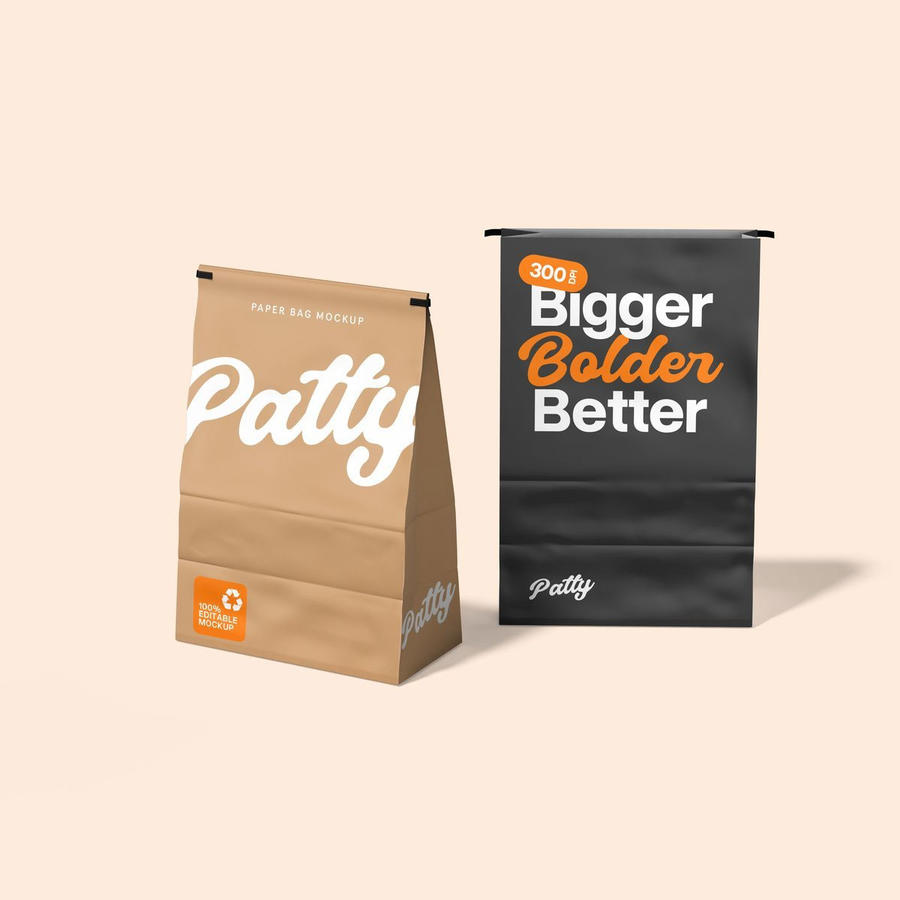 咖啡袋包装纸袋样机