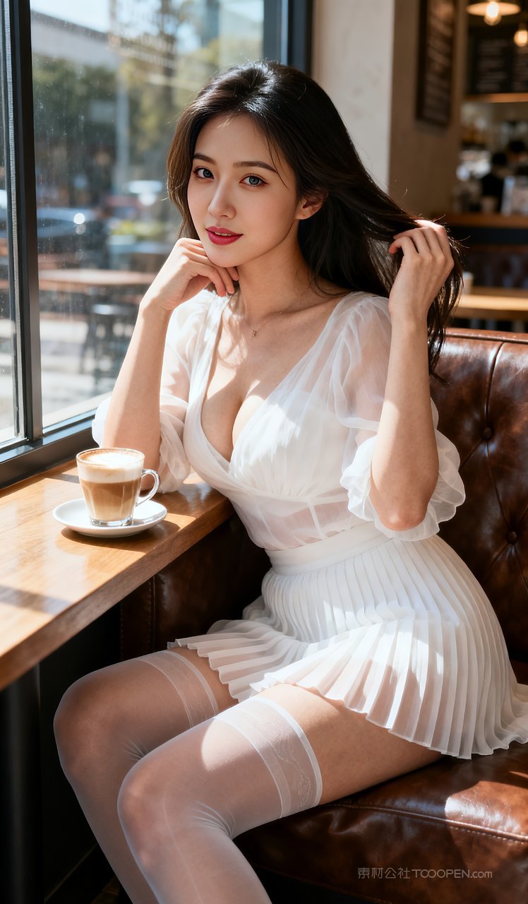 时尚美女丝袜长腿性感短裙美腿女性