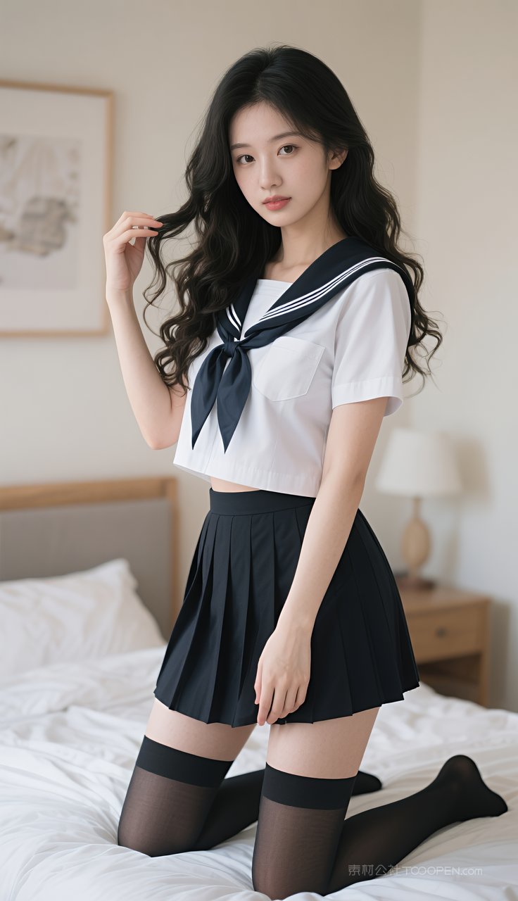 美艳性感美女短裙模特丝袜制服美腿