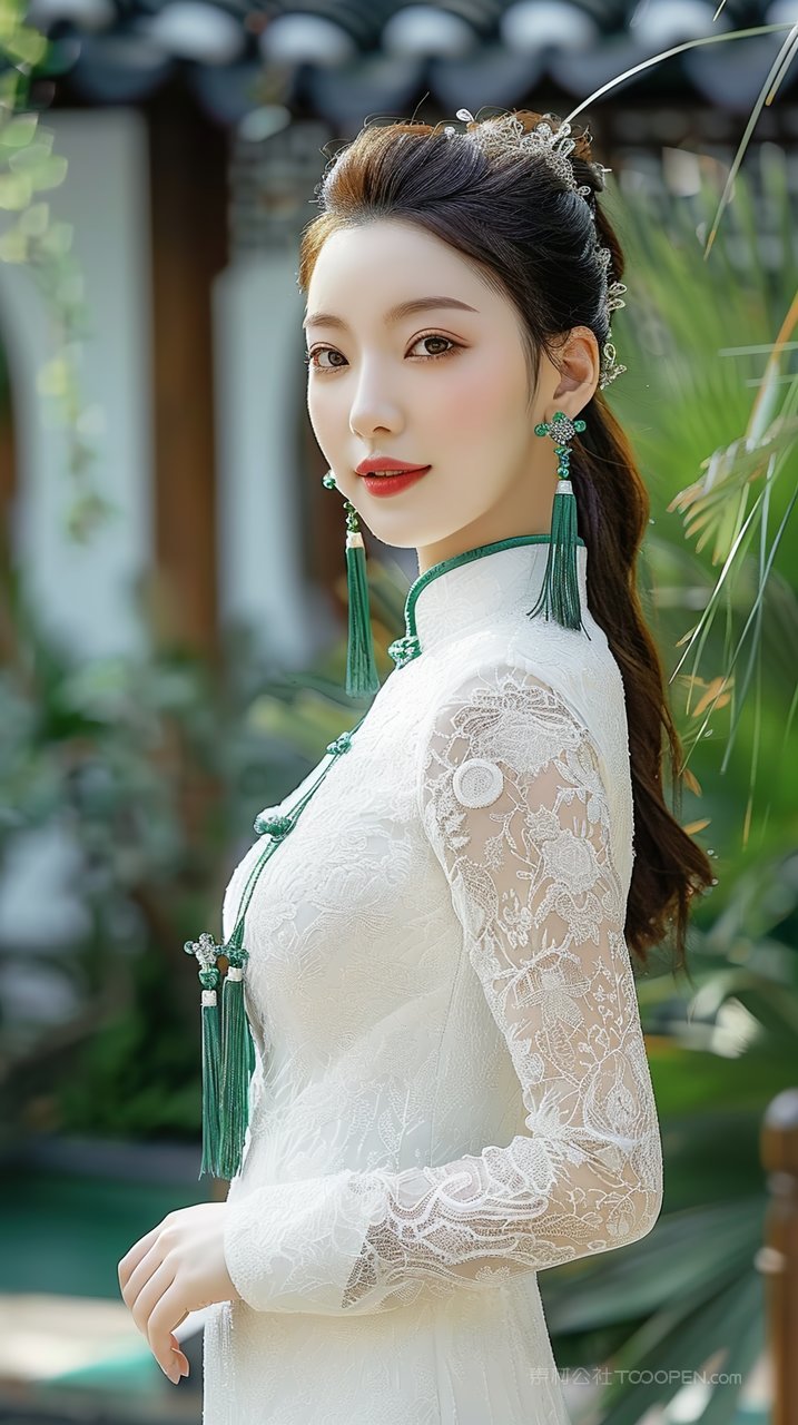 年轻少女美女模特写真女性甜美清纯