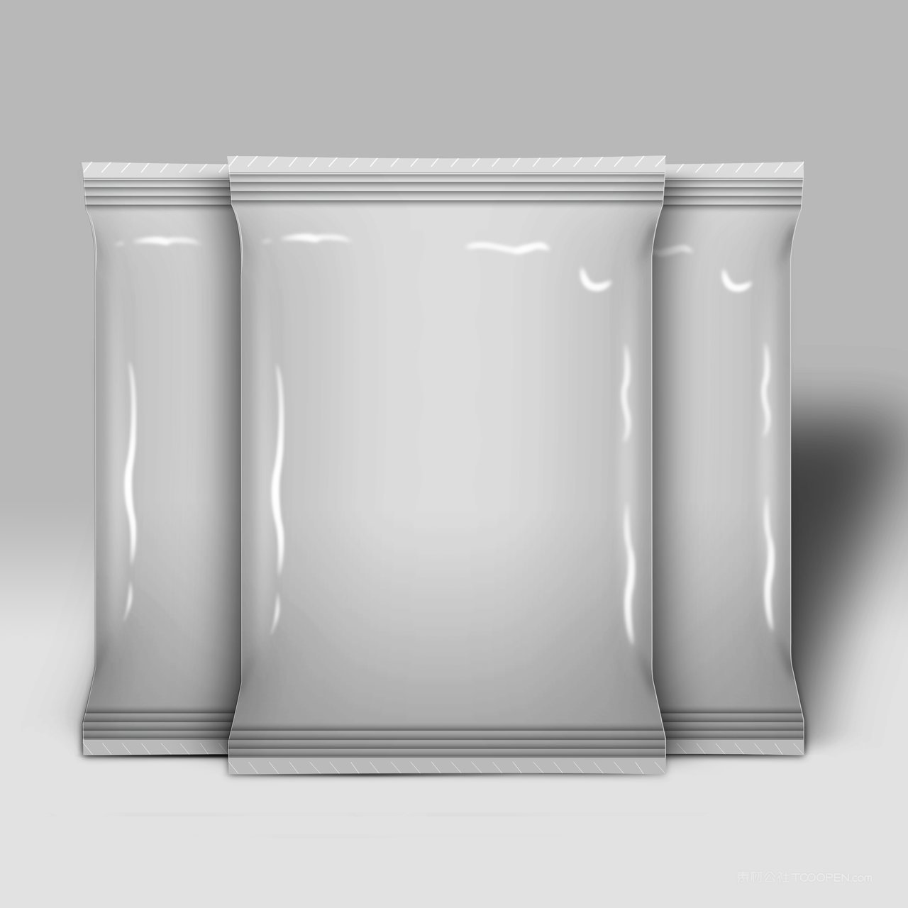 食品塑料包装样机模板