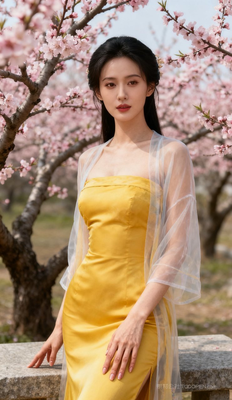 性感美艳妩媚大胸少女古风汉服美女