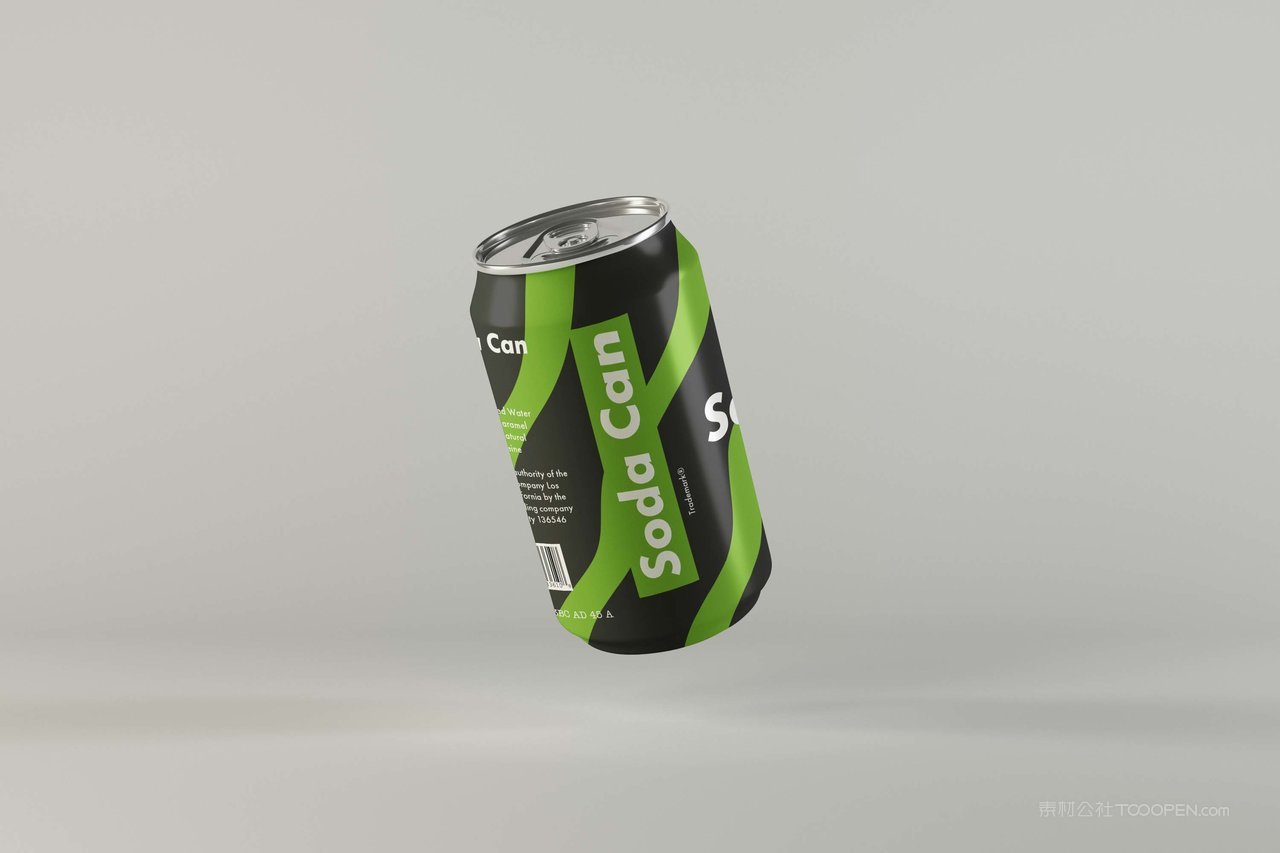 汽水易拉罐包装样机