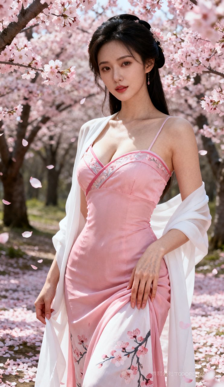 性感丰腴汉服美女女性美艳古风