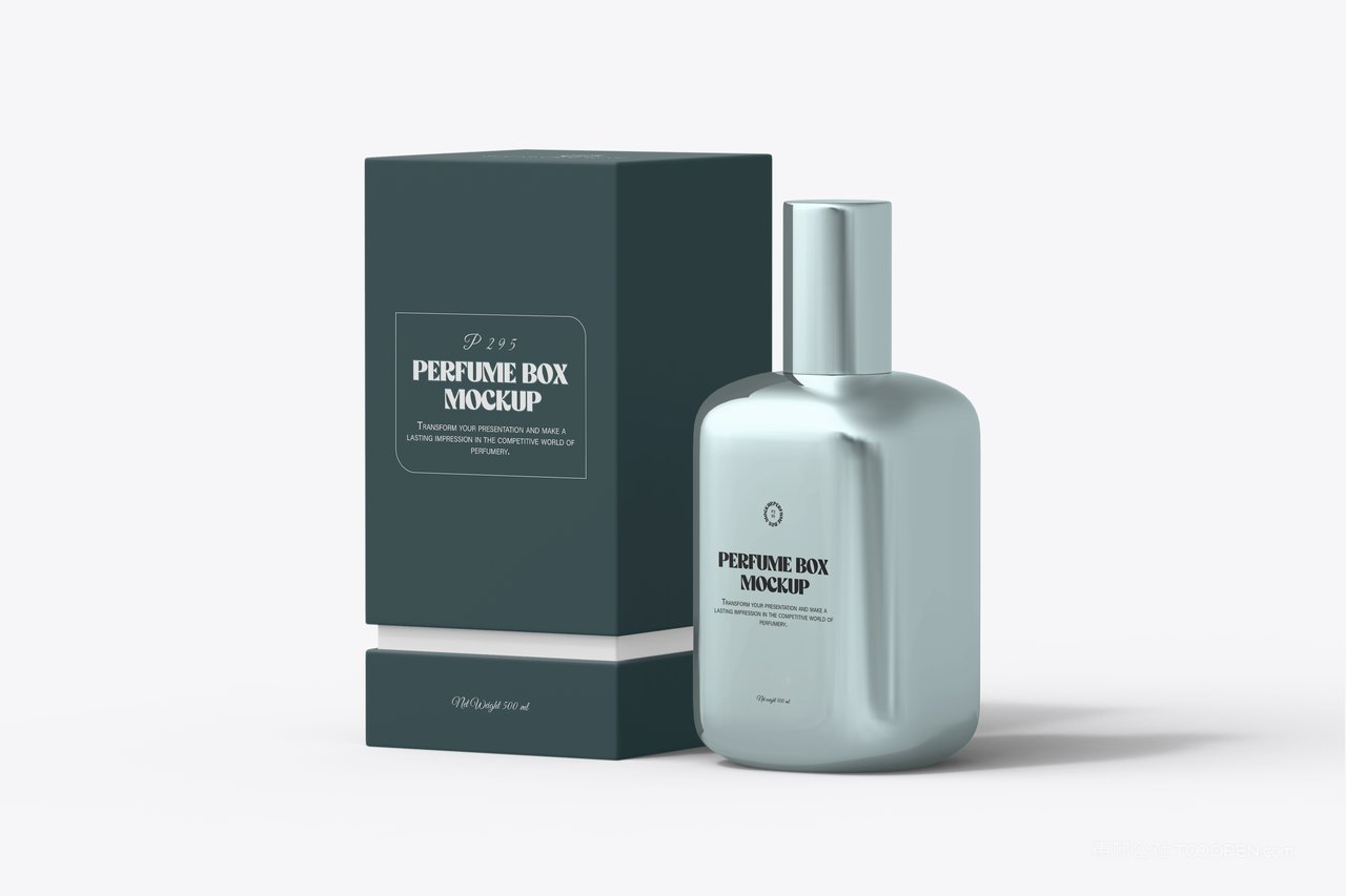 香水喷雾瓶包装样机