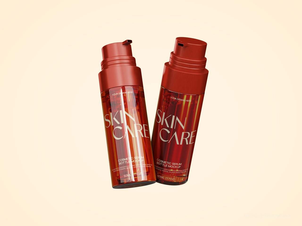 泵瓶护肤品样机