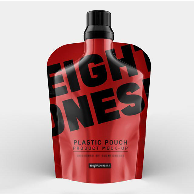 食品包装袋膨化贴图样机设计模板风格效果VI素材PSD分层