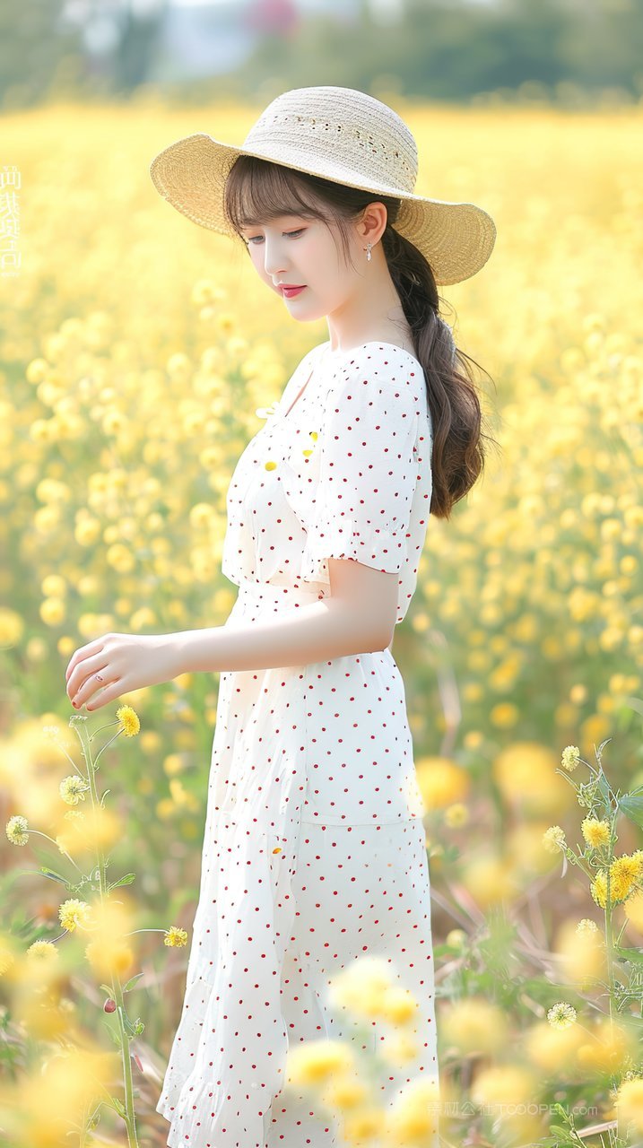 美女模特女性清纯年轻少女写真