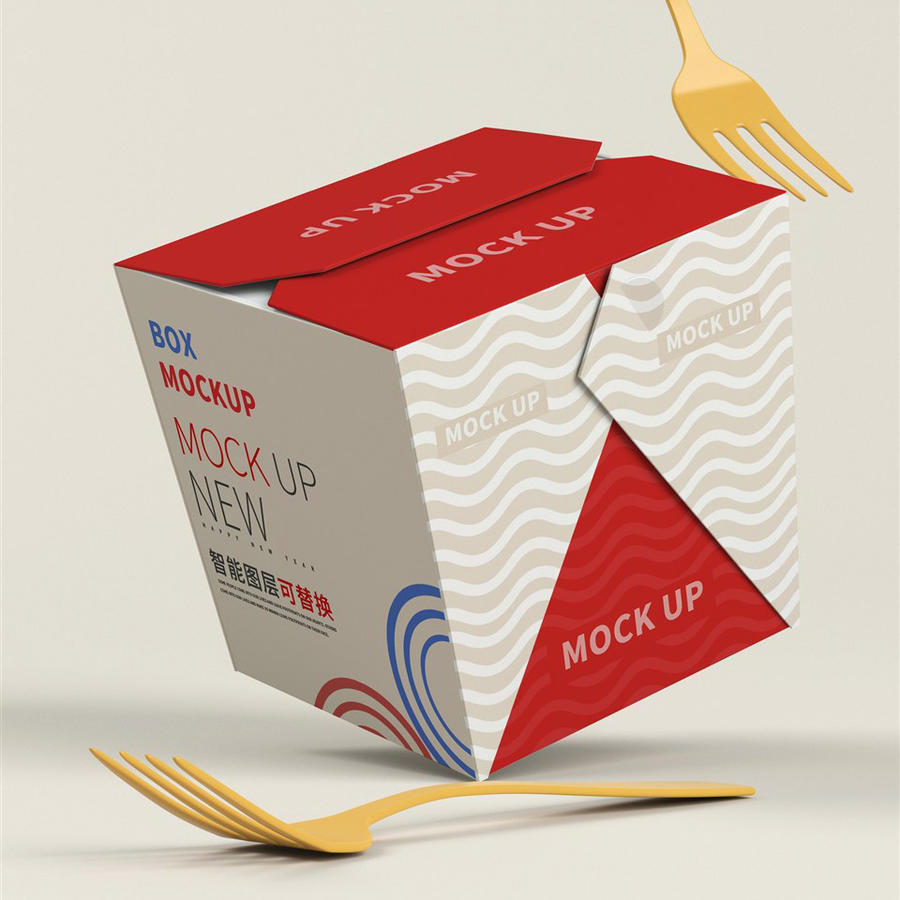 速食包装盒样机