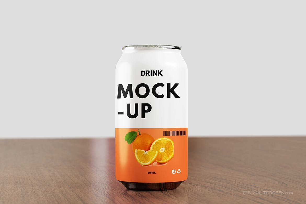 汽水易拉罐样机