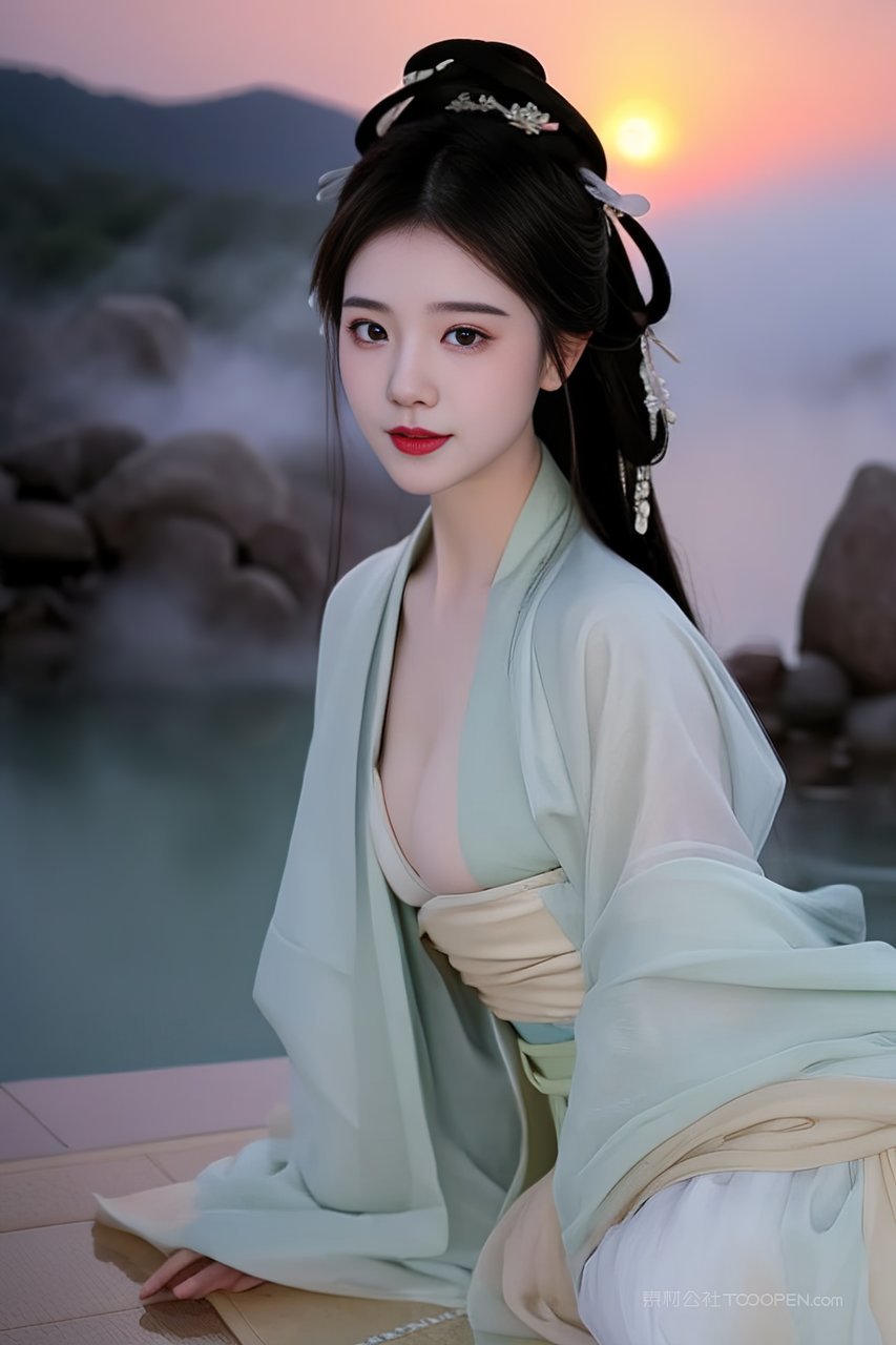 艳冠群芳的ai美女艺术写真壁纸大全