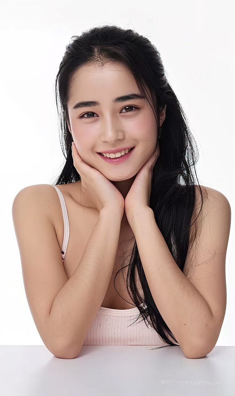 美女优美时尚彩妆清纯美容魅力