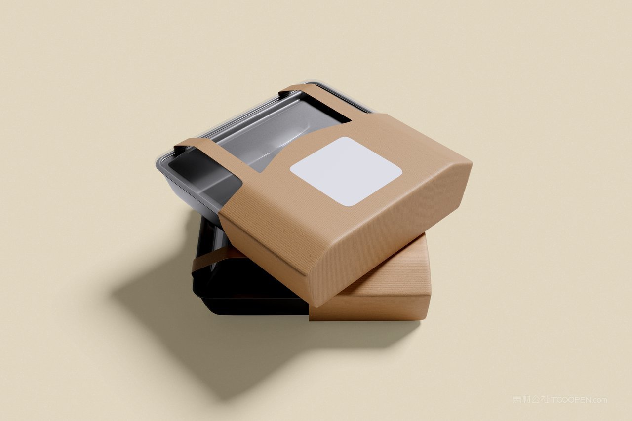 食品盒包装样机