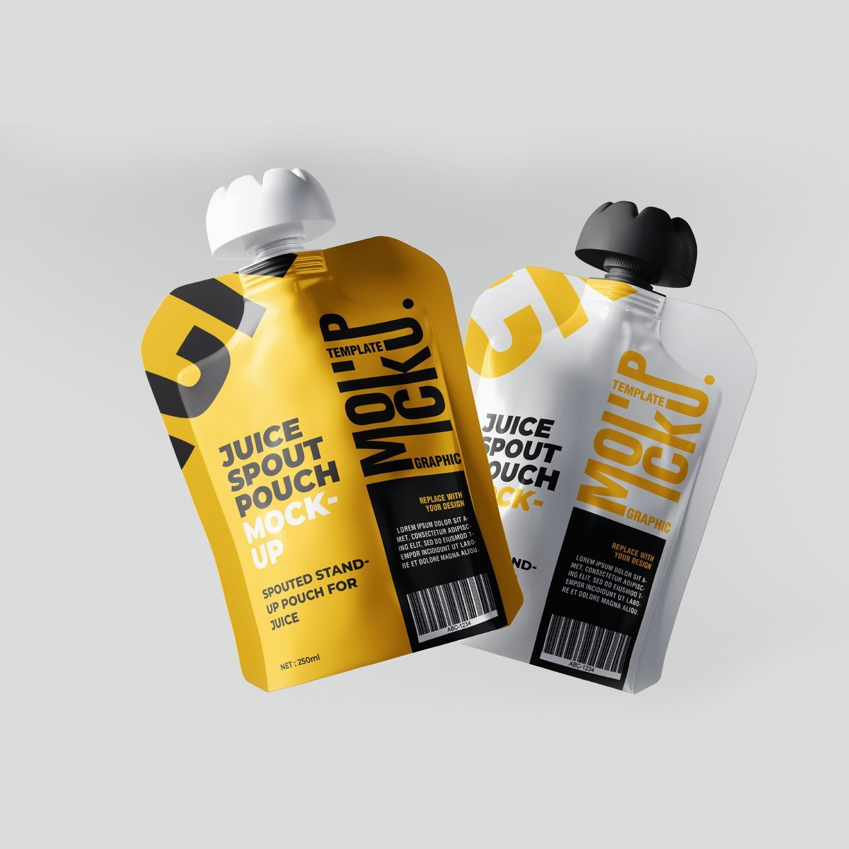 喷嘴小袋饮品包装样机