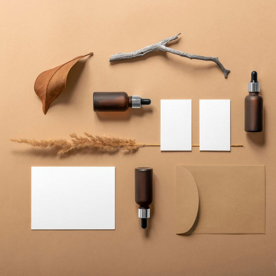 化妆品样机psd素材