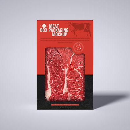 肉类包装盒样机