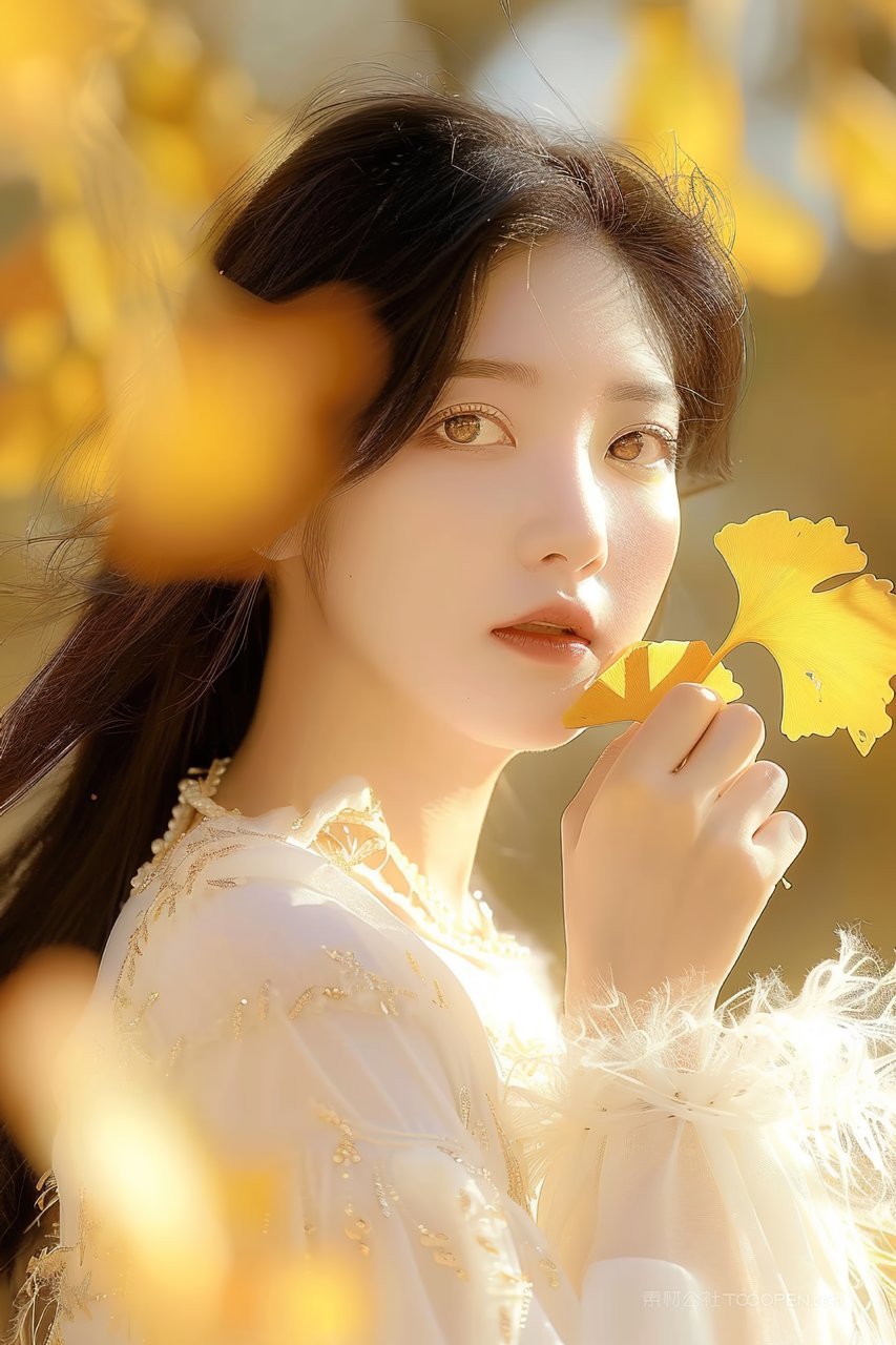 青春年轻魅力美女时尚优美清纯女性