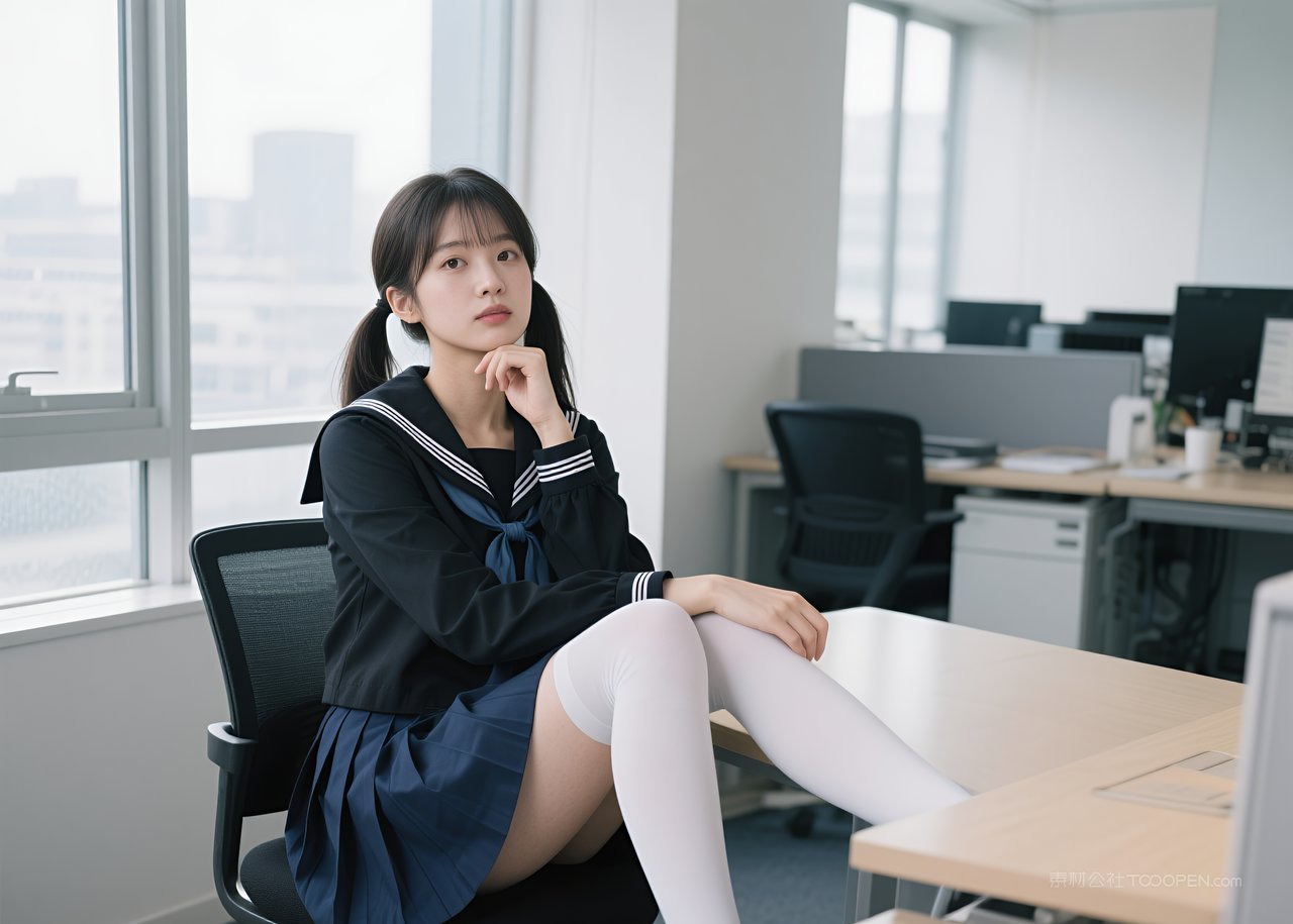 丝袜模特短裙职业性感美女美腿