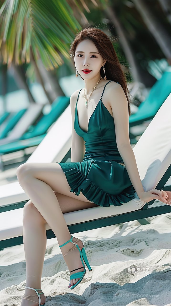 年轻甜美模特清纯美女年轻写真少女