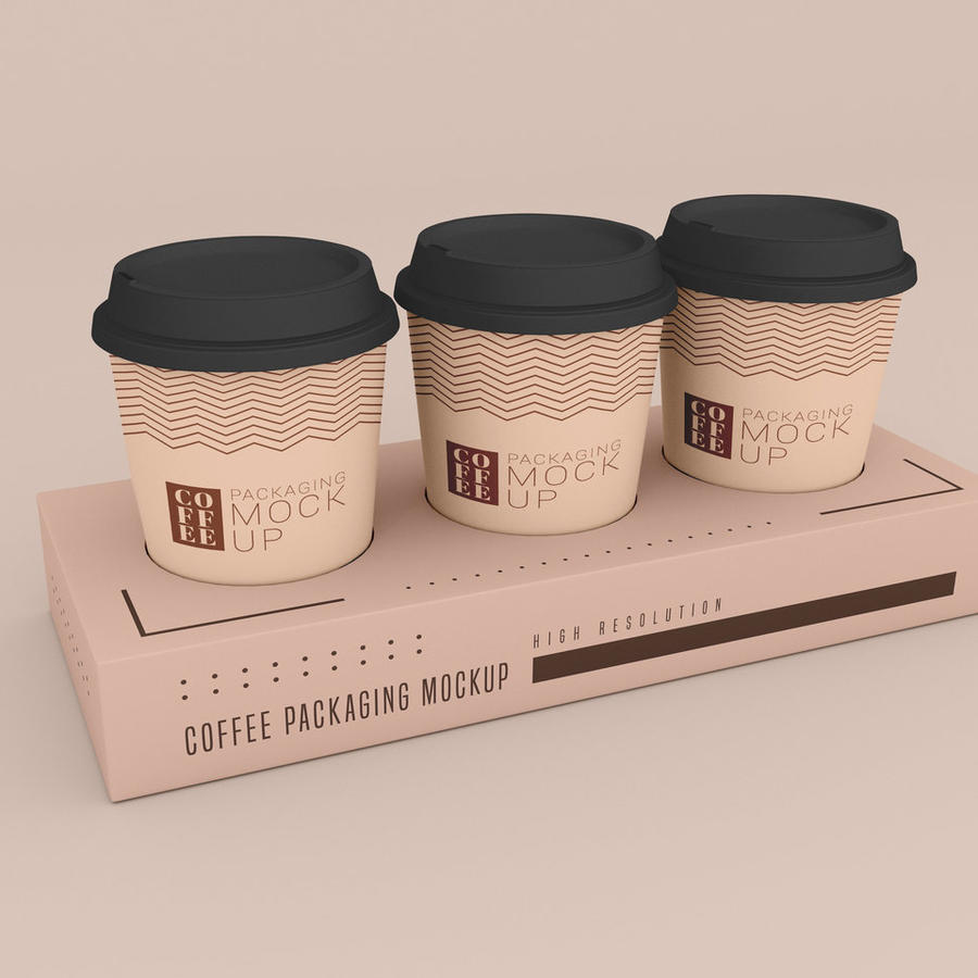 一次性咖啡杯样机