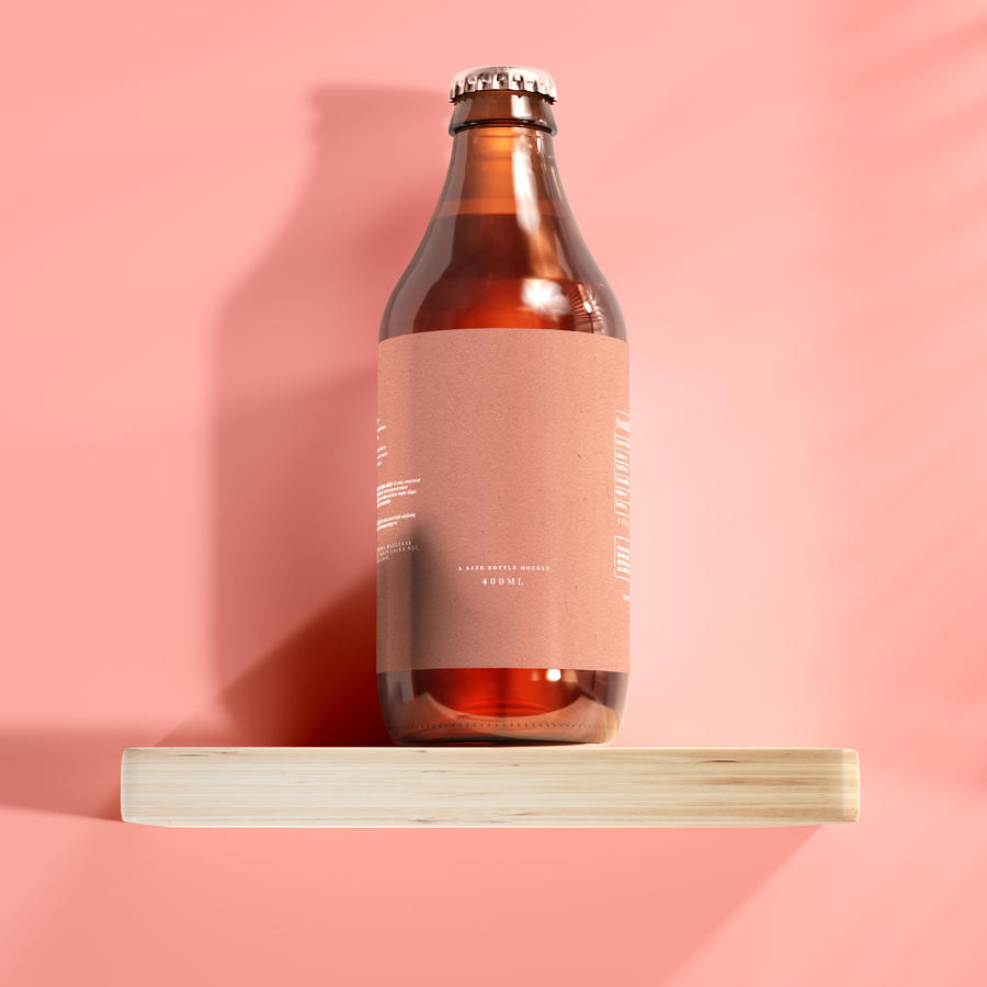 玻璃瓶饮料包装样机