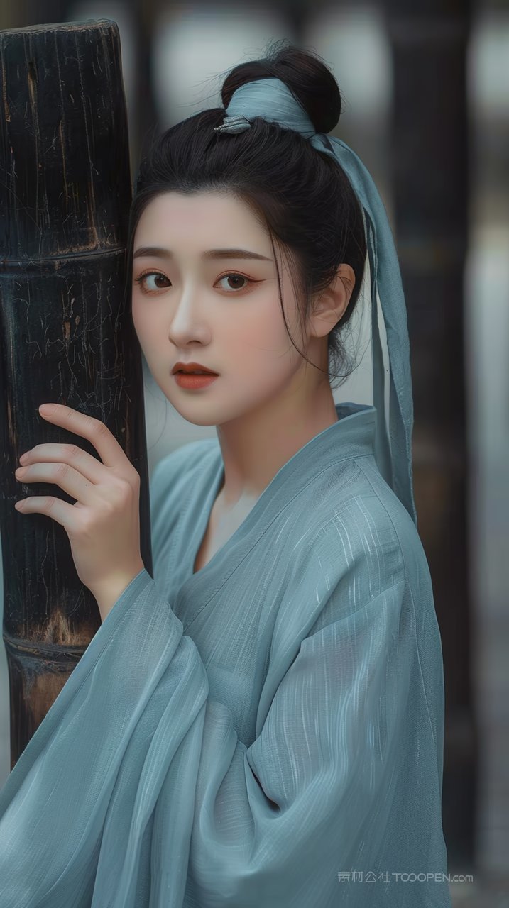 甜美模特女性清纯年轻少女写真美女