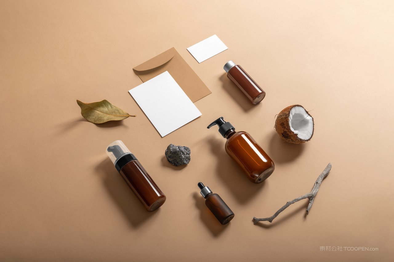 化妆品样机展示psd