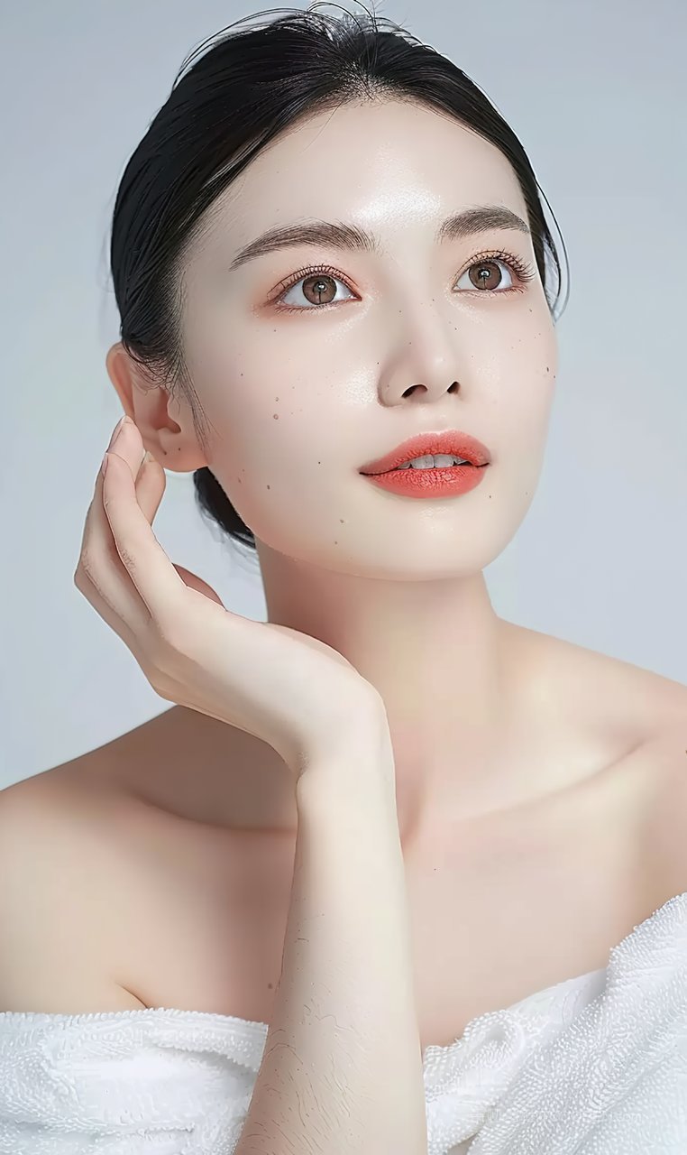 清纯女性美女少女美白迷人彩妆魅力