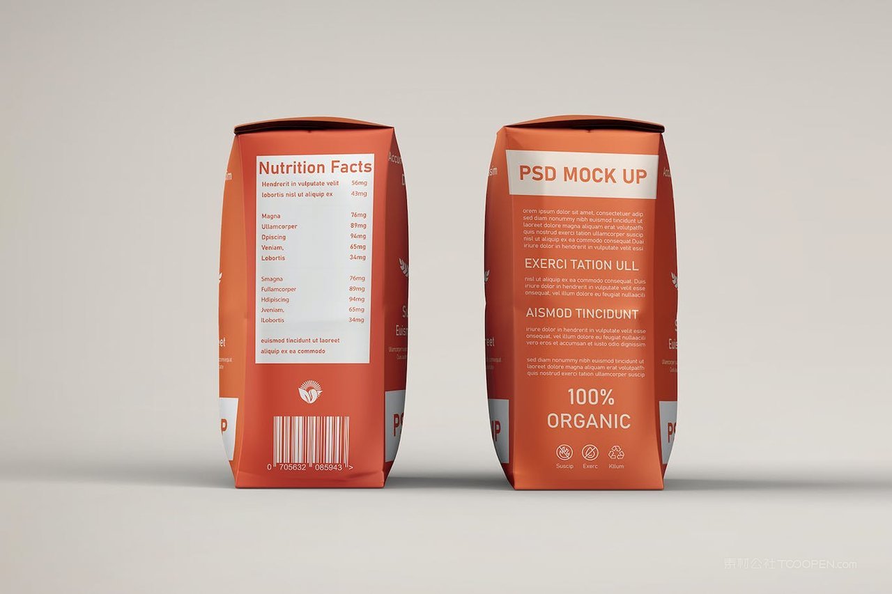 面粉袋包装样机