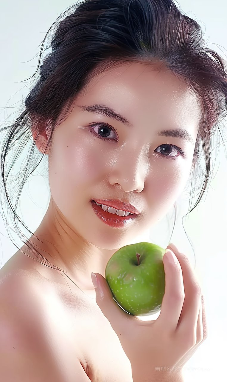 气质高雅少女女性美妆迷人美白护肤魅力