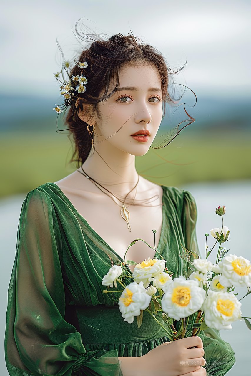 青春年轻魅力彩妆时尚女性美女优美清纯美容