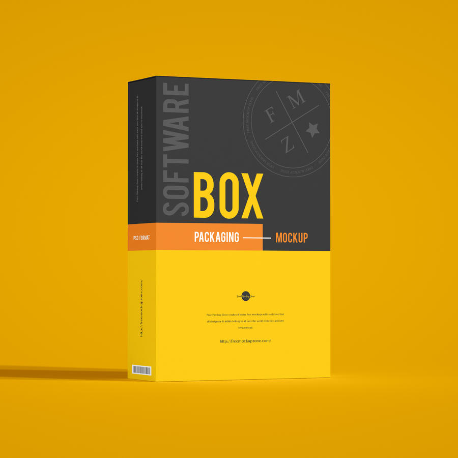 软件盒包装样机