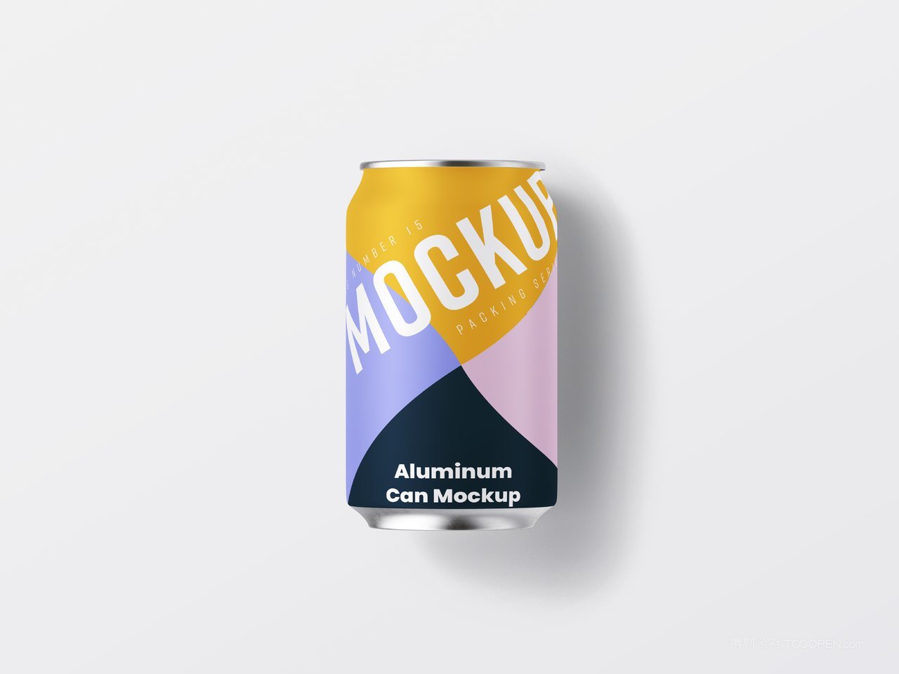 酒水饮料易拉罐样机psd