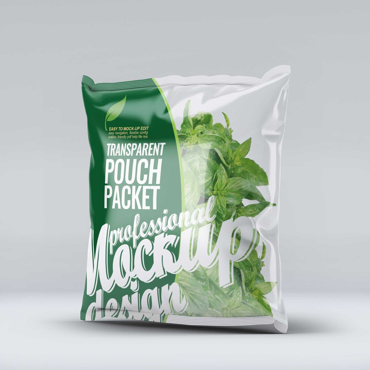 透明塑料袋样机