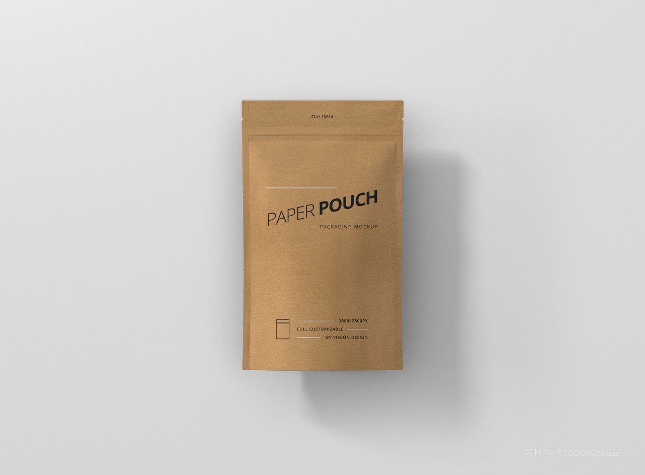 食品塑料包装样机模板