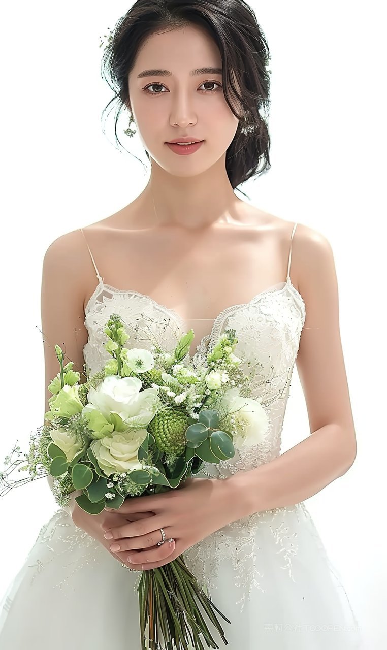 彩妆美发气质盛装青春美容魅力女性活力美女