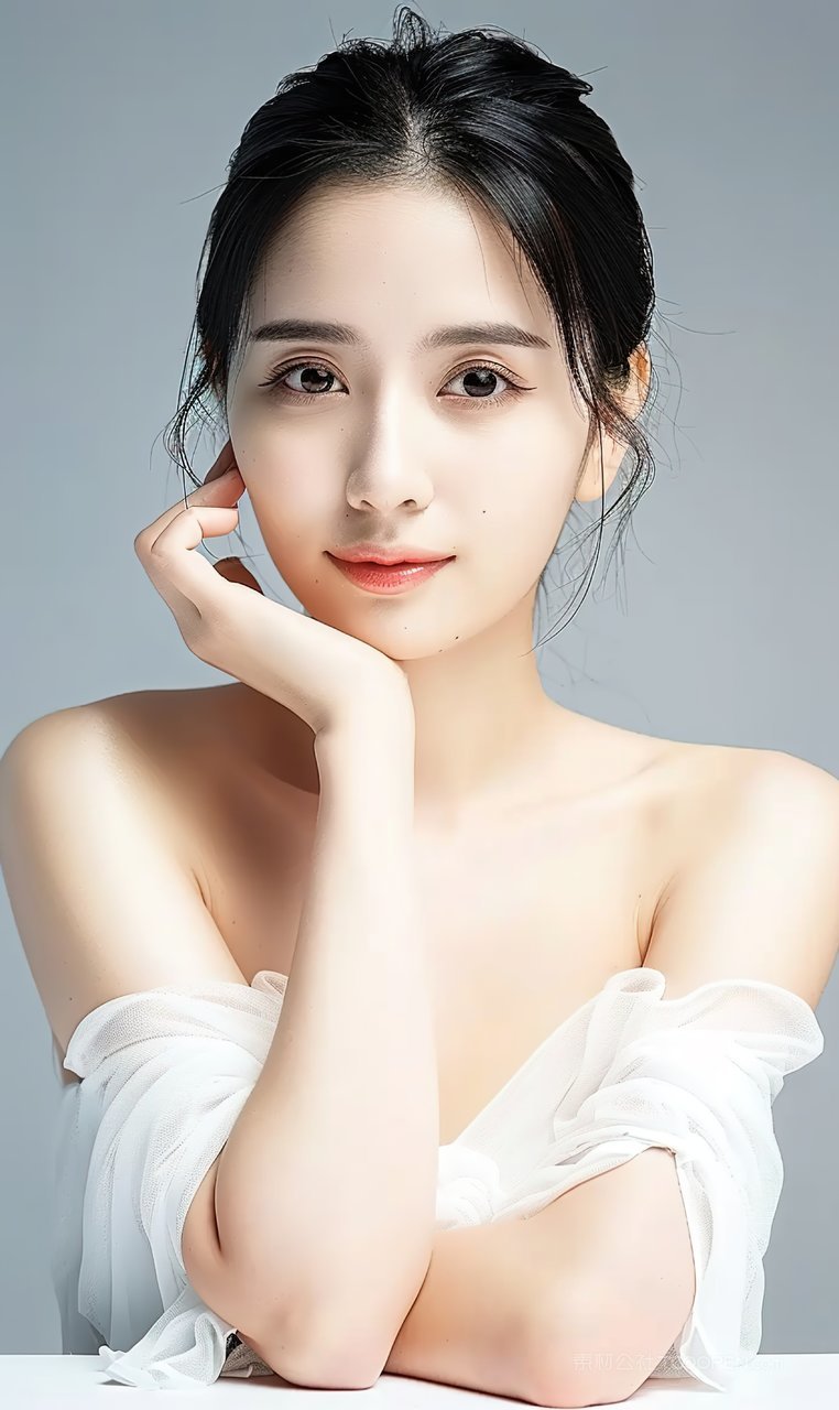 青春时尚高清少女美女美容魅力清纯美白