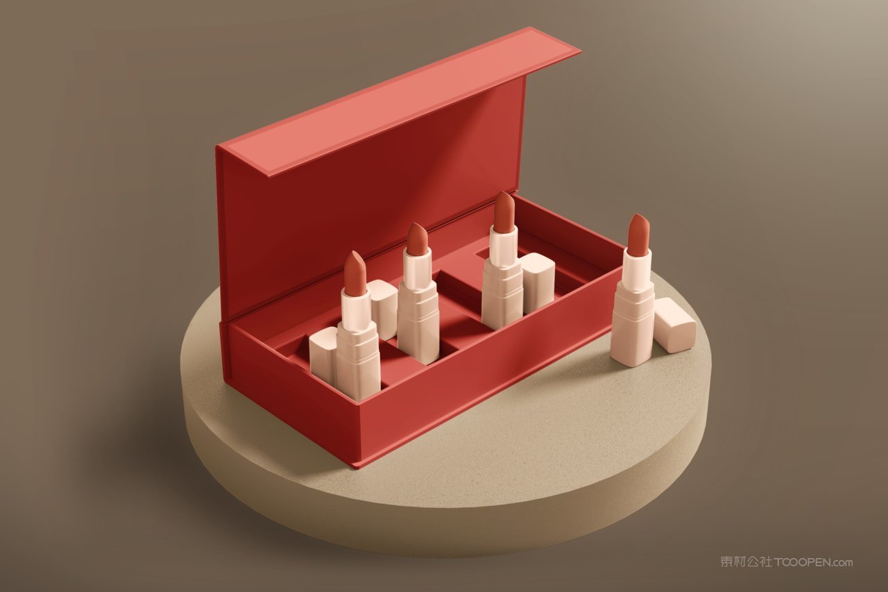 口红包装样机