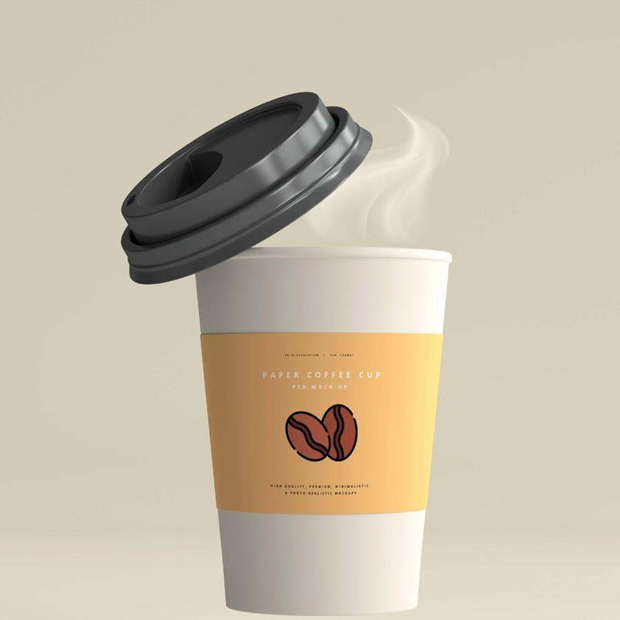 咖啡杯包装样机