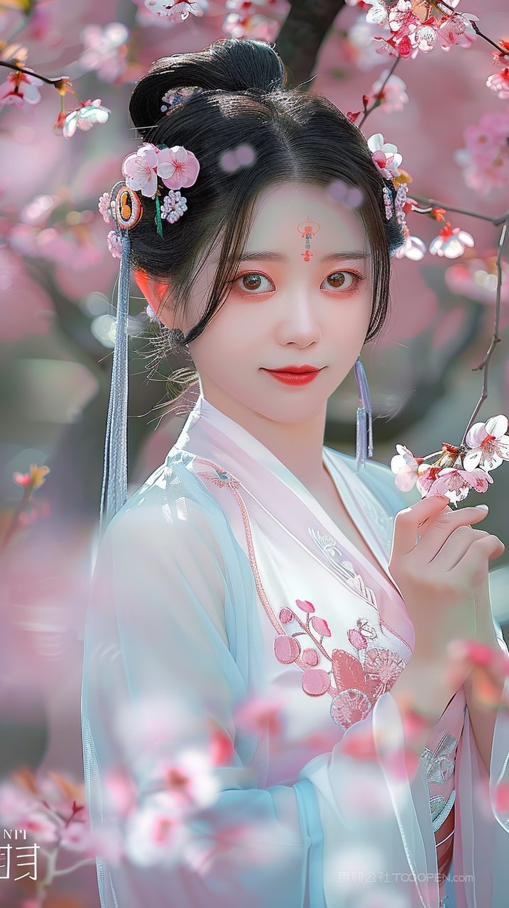 甜美美女女性写真少女模特年轻清纯