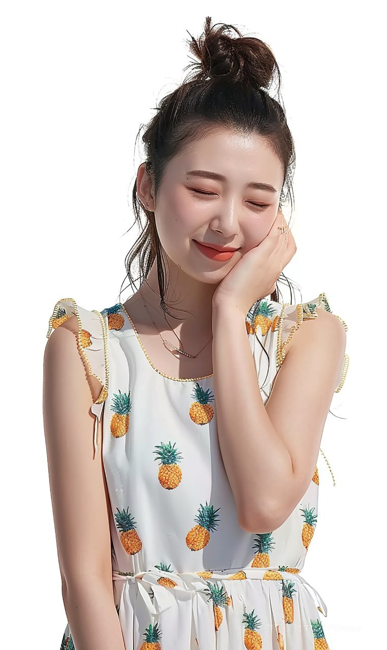 青春清纯优美彩妆时尚美容活力美女少女魅力