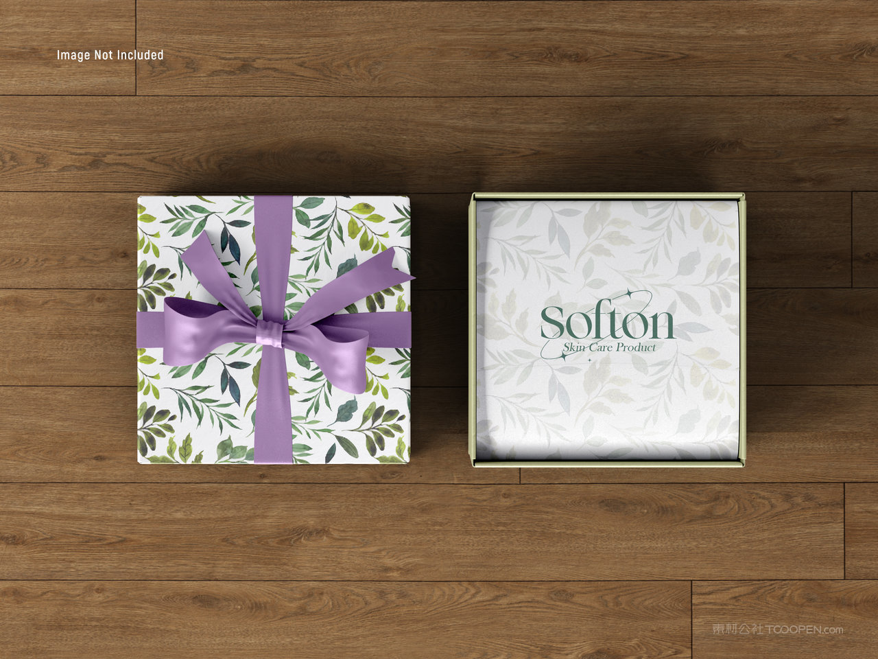 方形礼品盒样机