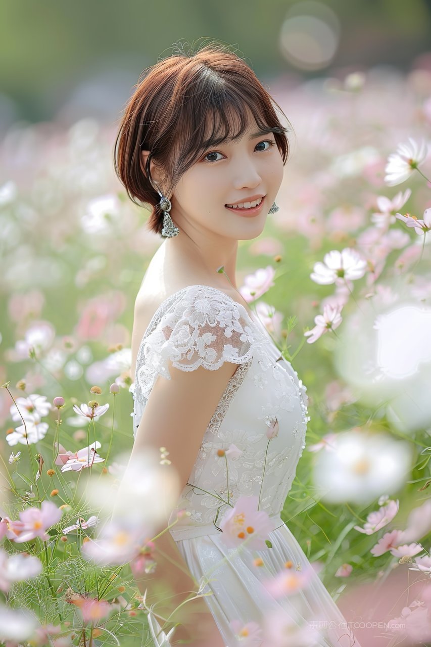 美女魅力彩妆优美青春清纯年轻女性时尚