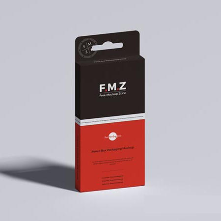 铅笔盒包装样机