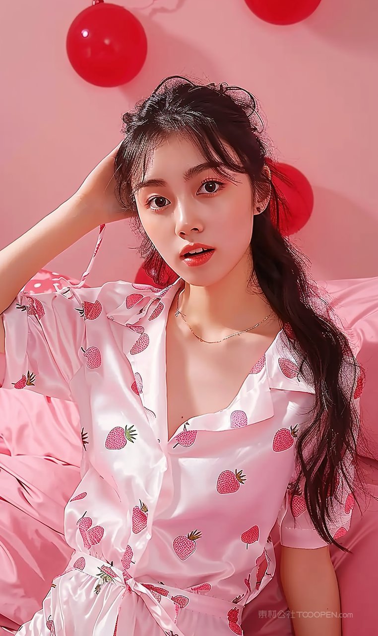 彩妆魅力清纯青春活力时尚美容少女优美美女