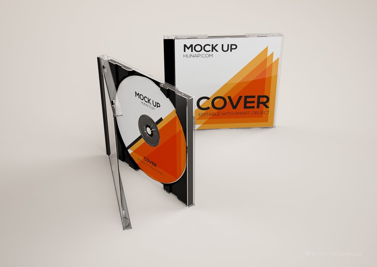 cd唱片包装样机