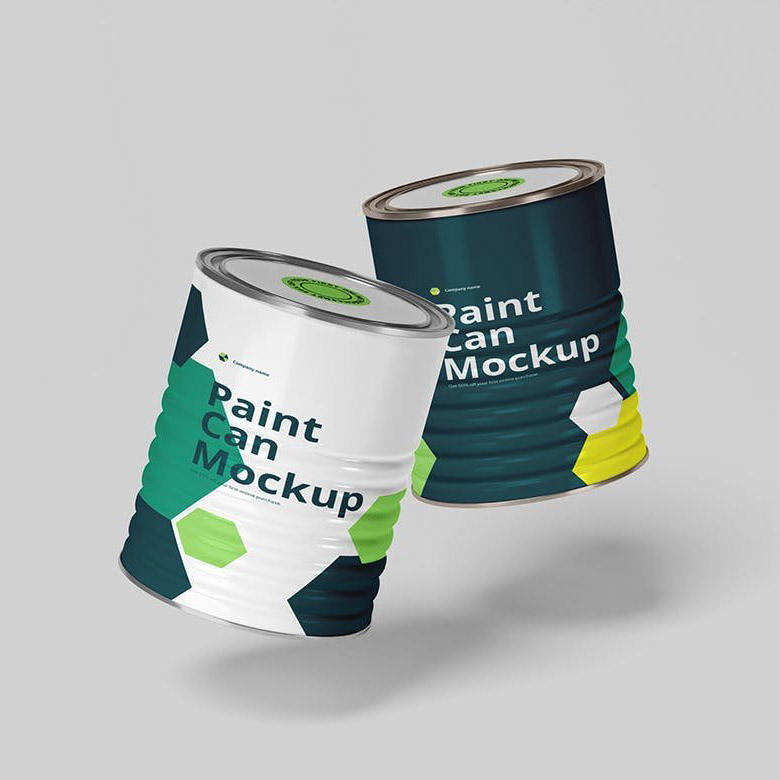 油漆罐包装样机