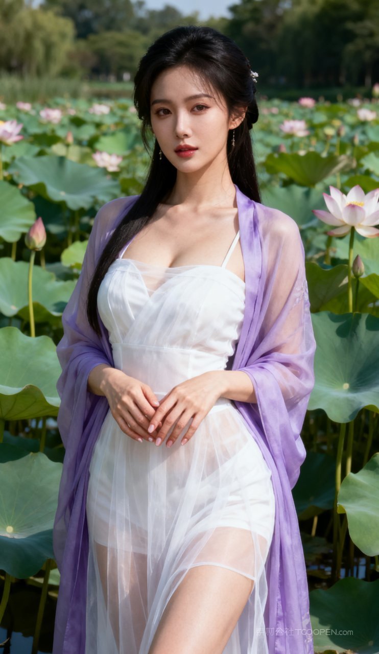 汉服大胸美女妩媚古风美艳性感