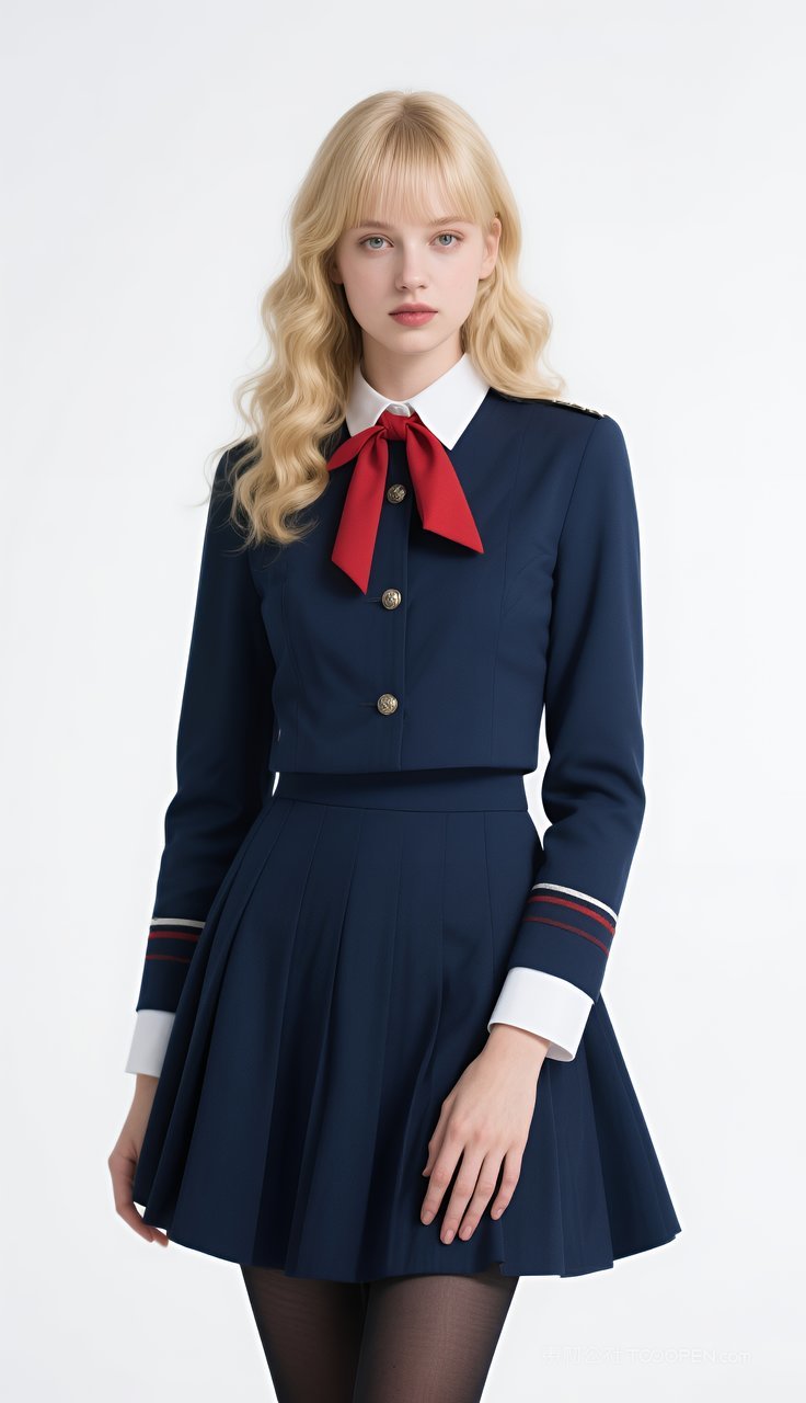 美女空姐长腿欧美丝袜性感短裙制服